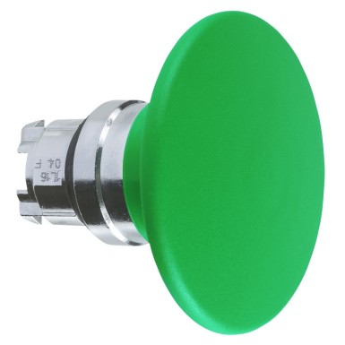 ZB4BR3 - Head for non illuminated pushbutton, Harmony XB4, mushroom 60mm, metal, green, 22mm, spring return - Schneider Electric - Head for non illuminated pushbutton, Harmony XB4, mushroom 60mm, metal, green, 22mm, spring return - Schneider Electric - 0