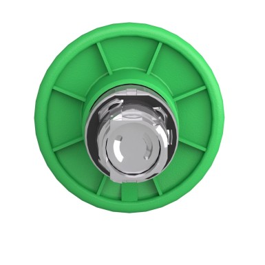 ZB4BR3 - Head for non illuminated pushbutton, Harmony XB4, mushroom 60mm, metal, green, 22mm, spring return - Schneider Electric - Head for non illuminated pushbutton, Harmony XB4, mushroom 60mm, metal, green, 22mm, spring return - Schneider Electric - 5