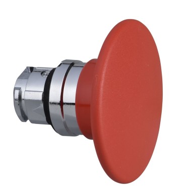 ZB4BR4 - Head for non illuminated pushbutton, Harmony XB4, mushroom 60mm, metal, red, 22mm, spring return - Schneider Electric - Head for non illuminated pushbutton, Harmony XB4, mushroom 60mm, metal, red, 22mm, spring return - Schneider Electric - 0