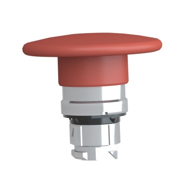 ZB4BR4 - Head for non illuminated pushbutton, Harmony XB4, mushroom 60mm, metal, red, 22mm, spring return - Schneider Electric - Head for non illuminated pushbutton, Harmony XB4, mushroom 60mm, metal, red, 22mm, spring return - Schneider Electric - 2