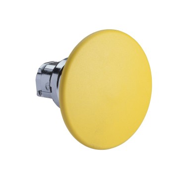 ZB4BR5 - Head for non illuminated pushbutton, Harmony XB4, mushroom 60mm, metal, yellow, 22mm, spring return - Schneider Electric - Head for non illuminated pushbutton, Harmony XB4, mushroom 60mm, metal, yellow, 22mm, spring return - Schneider Electric - 0