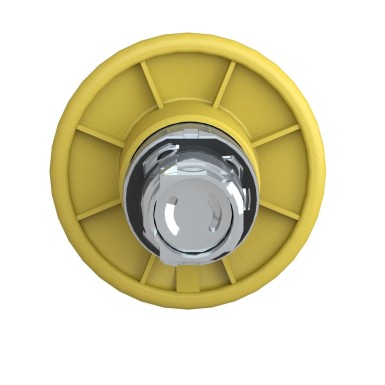 ZB4BR5 - Head for non illuminated pushbutton, Harmony XB4, mushroom 60mm, metal, yellow, 22mm, spring return - Schneider Electric - Head for non illuminated pushbutton, Harmony XB4, mushroom 60mm, metal, yellow, 22mm, spring return - Schneider Electric - 1