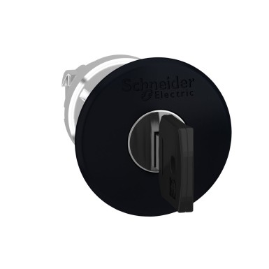 ZB4BS12K - Head for non illuminated push button, Harmony XB4, XB5, black Ш 40 mushroom pushbutton Ш22 mm latching key release - Schneider Electric - Head for non illuminated push button, Harmony XB4, XB5, black Ш 40 mushroom pushbutton Ш22 mm latching key release - Schneider Electric - 0