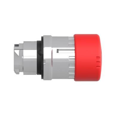 ZB4BS834 - Emergency stop head, Harmony XB4, switching off, metal, red mushroom 30mm, 22mm, trigger latching turn to release - Schneider Electric - Emergency stop head, Harmony XB4, switching off, metal, red mushroom 30mm, 22mm, trigger latching turn to release - Schneider Electric - 6