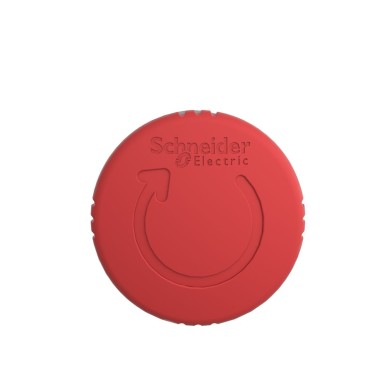 ZB4BS8447 - Emergency stop head, Harmony XB4, switching off, black metal, red mushroom 40mm, 22mm, trigger latching turn to release - Schneider Electric - Emergency stop head, Harmony XB4, switching off, black metal, red mushroom 40mm, 22mm, trigger latching turn to release - Schneider Electric - 1