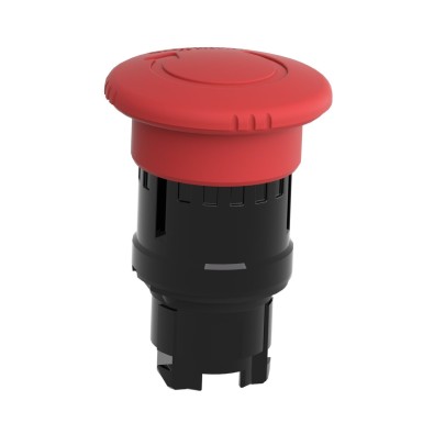 ZB4BS8447 - Emergency stop head, Harmony XB4, switching off, black metal, red mushroom 40mm, 22mm, trigger latching turn to release - Schneider Electric - Emergency stop head, Harmony XB4, switching off, black metal, red mushroom 40mm, 22mm, trigger latching turn to release - Schneider Electric - 6