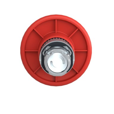 ZB4BS864 - Emergency stop head, Harmony XB4, switching off, metal, red mushroom 60mm, 22mm, trigger latching turn to release - Schneider Electric - Emergency stop head, Harmony XB4, switching off, metal, red mushroom 60mm, 22mm, trigger latching turn to release - Schneider Electric - 5