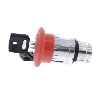 ZB4BS944 - Emergency stop head, Harmony XB4, switching off, metal, red mushroom 40mm, 22mm, trigger latching key release - Schneider Electric - Emergency stop head, Harmony XB4, switching off, metal, red mushroom 40mm, 22mm, trigger latching key release - Schneider Electric - 3