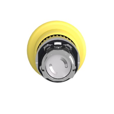 ZB4BT5 - Harmony XB4, Mushroom push button head ?40, metal, yellow, ?22, latching pushpull - Schneider Electric - Harmony XB4, Mushroom push button head ?40, metal, yellow, ?22, latching pushpull - Schneider Electric - 5