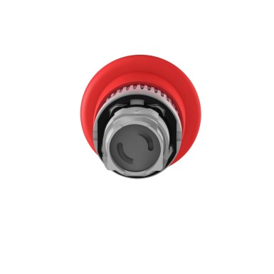 ZB4BT84 - Emergency stop head, Harmony XB4, switching off, metal, red mushroom 40mm, 22mm, trigger latching push pull - Schneider Electric - Emergency stop head, Harmony XB4, switching off, metal, red mushroom 40mm, 22mm, trigger latching push pull - Schneider Electric - 5