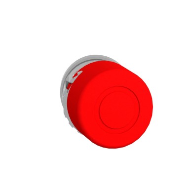 ZB4BT844 - Emergency stop head, Harmony XB4, switching off, metal, red mushroom 30mm, 22mm, trigger latching push pull - Schneider Electric - Emergency stop head, Harmony XB4, switching off, metal, red mushroom 30mm, 22mm, trigger latching push pull - Schneider Electric - 6