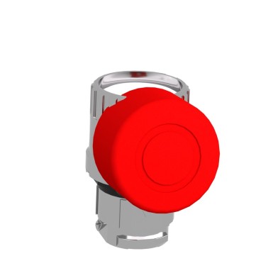 ZB4BT844 - Emergency stop head, Harmony XB4, switching off, metal, red mushroom 30mm, 22mm, trigger latching push pull - Schneider Electric - Emergency stop head, Harmony XB4, switching off, metal, red mushroom 30mm, 22mm, trigger latching push pull - Schneider Electric - 1