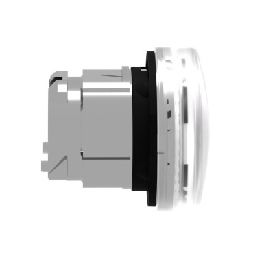 ZB4BV013S - Head for pilot light, Harmony XB4, white, 22mm, with grooved lens, universal LED - Schneider Electric - Head for pilot light, Harmony XB4, white, 22mm, with grooved lens, universal LED - Schneider Electric - 4