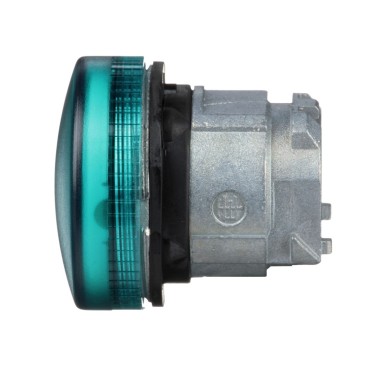 ZB4BV03 - Pilot light head, Harmony XB4, metal, green, 22mm, plain lens for BA9s bulb - Schneider Electric - Pilot light head, Harmony XB4, metal, green, 22mm, plain lens for BA9s bulb - Schneider Electric - 5