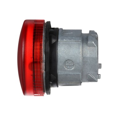 ZB4BV04 - Pilot light head, Harmony XB4, metal, red, 22mm, plain lens for BA9s bulb - Schneider Electric - Pilot light head, Harmony XB4, metal, red, 22mm, plain lens for BA9s bulb - Schneider Electric - 2