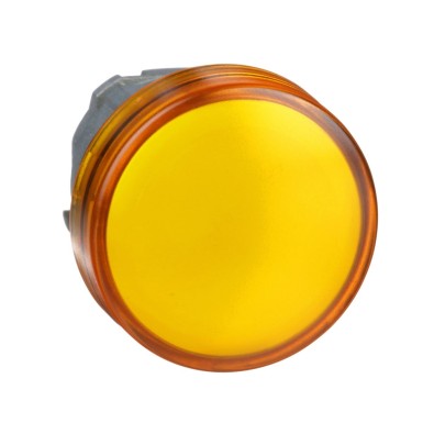 ZB4BV053 - Head for pilot light, Harmony XB4, metal, orange, 22mm, universal LED, plain lens - Schneider Electric - Head for pilot light, Harmony XB4, metal, orange, 22mm, universal LED, plain lens - Schneider Electric - 4