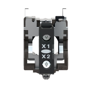 ZB4BV18B5 - Harmony XB4, Flashing light block with body/fixing collar, metal,orange, integral LED, 24 V AC/DC - Schneider Electric - Harmony XB4, Flashing light block with body/fixing collar, metal,orange, integral LED, 24 V AC/DC - Schneider Electric - 1