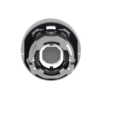 ZB4BW113 - Head for illuminated push button, Harmony XB4, metal, white projecting, 22mm, universal LED, spring return, plain lens - Schneider Electric - Head for illuminated push button, Harmony XB4, metal, white projecting, 22mm, universal LED, spring return, plain lens - Schneider Electric - 2