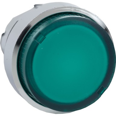 ZB4BW13 - Head for illuminated push button, Harmony XB4, green projecting pushbutton ?22 mm spring return BA9s - Schneider Electric - Head for illuminated push button, Harmony XB4, green projecting pushbutton ?22 mm spring return BA9s - Schneider Electric - 0