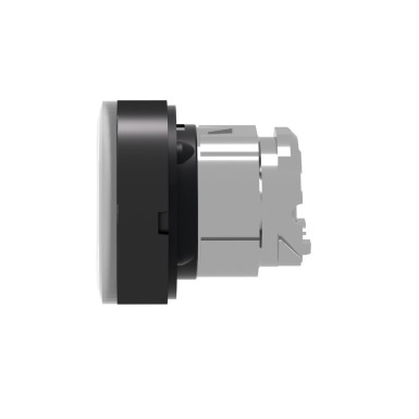 ZB4BW3137 - Head for illuminated push button, Harmony XB4, white flush pushbutton ?22 mm spring return integral - Schneider Electric - Head for illuminated push button, Harmony XB4, white flush pushbutton ?22 mm spring return integral - Schneider Electric - 6