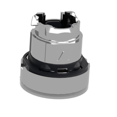 ZB4BW313S - Head for illuminated push button, Harmony XB4, metal, white flush, 22mm, universal LED, spring return, grooved lens - Schneider Electric - Head for illuminated push button, Harmony XB4, metal, white flush, 22mm, universal LED, spring return, grooved lens - Schneider Electric - 6