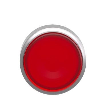 ZB4BW34 - Illuminated push button head, Harmony XB4, metal, flush, red, 22mm, spring return, plain lens for BA9s bulb - Schneider Electric - Illuminated push button head, Harmony XB4, metal, flush, red, 22mm, spring return, plain lens for BA9s bulb - Schneider Electric - 6