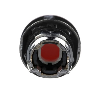 ZB4BW343 - Head for illuminated push button, Harmony XB4, metal, red flush, 22mm, universal LED, spring return, plan lens, unmarked - Schneider Electric - Head for illuminated push button, Harmony XB4, metal, red flush, 22mm, universal LED, spring return, plan lens, unmarked - Schneider Electric - 4