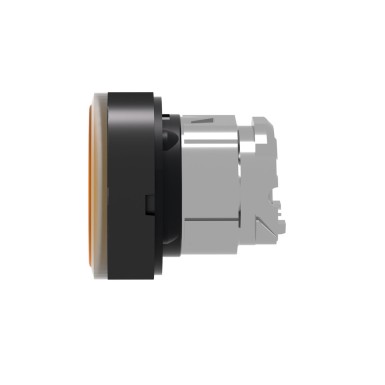 ZB4BW3537 - Head for illuminated push button, Harmony XB4, orange flush pushbutton ?22 mm spring return integral - Schneider Electric - Head for illuminated push button, Harmony XB4, orange flush pushbutton ?22 mm spring return integral - Schneider Electric - 2