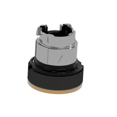 ZB4BW3537 - Head for illuminated push button, Harmony XB4, orange flush pushbutton ?22 mm spring return integral - Schneider Electric - Head for illuminated push button, Harmony XB4, orange flush pushbutton ?22 mm spring return integral - Schneider Electric - 3