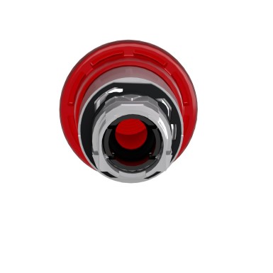 ZB4BW443 - Head for illuminated push button, Harmony XB4, metal, red mushroom 40mm, 22mm, universal LED, spring return - Schneider Electric - Head for illuminated push button, Harmony XB4, metal, red mushroom 40mm, 22mm, universal LED, spring return - Schneider Electric - 1