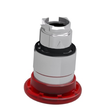 ZB4BW443 - Head for illuminated push button, Harmony XB4, metal, red mushroom 40mm, 22mm, universal LED, spring return - Schneider Electric - Head for illuminated push button, Harmony XB4, metal, red mushroom 40mm, 22mm, universal LED, spring return - Schneider Electric - 4