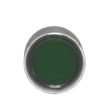 ZB4BW533 - Head for illuminated push button, Harmony XB4, metal, green flush, 22mm, universal LED, spring return, clear boot - Schneider Electric - Head for illuminated push button, Harmony XB4, metal, green flush, 22mm, universal LED, spring return, clear boot - Schneider Electric - 1