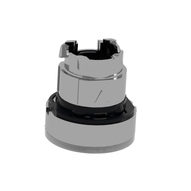 ZB4BW913 - Head for illuminated push button, Harmony XB4, metal, white flush, 22mm, universal LED, spring return, illuminated ring - Schneider Electric - Head for illuminated push button, Harmony XB4, metal, white flush, 22mm, universal LED, spring return, illuminated ring - Schneider Electric - 3