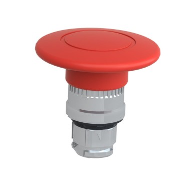 ZB4BX84 - Emergency stop head, Harmony XB4, switching off, metal, red mushroom 60mm, 22mm, trigger latching push pull - Schneider Electric - Emergency stop head, Harmony XB4, switching off, metal, red mushroom 60mm, 22mm, trigger latching push pull - Schneider Electric - 5