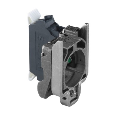 ZB4BZ1015 - Harmony XB4, Single contact block with body/fixing collar, metal, spring clamp terminal, 1 NO - Schneider Electric - Harmony XB4, Single contact block with body/fixing collar, metal, spring clamp terminal, 1 NO - Schneider Electric - 0