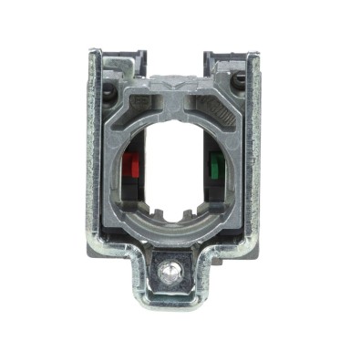 ZB4BZ105 - Single contact block with body fixing collar, Harmony XB4, metal, screw clamp terminal, 1NO+1NC - Schneider Electric - Single contact block with body fixing collar, Harmony XB4, metal, screw clamp terminal, 1NO+1NC - Schneider Electric - 2