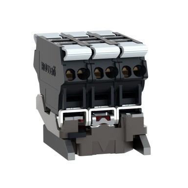 ZB4BZ1055 - Harmony XB4, Single contact block with body/fixing collar, metal, spring clamp terminal, 1 NO + 1 NC - Schneider Electric - Harmony XB4, Single contact block with body/fixing collar, metal, spring clamp terminal, 1 NO + 1 NC - Schneider Electric - 2