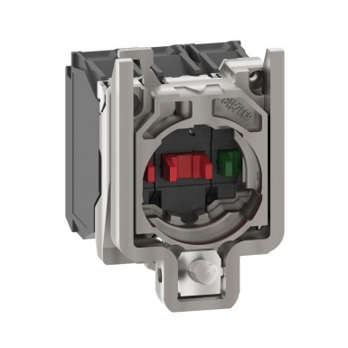 ZB4BZ141 - Harmony XB4, Single contact block with body/fixing collar, metal, screw clamp terminal, 1 NO + 2 NC - Schneider Electric - Harmony XB4, Single contact block with body/fixing collar, metal, screw clamp terminal, 1 NO + 2 NC - Schneider Electric - 0