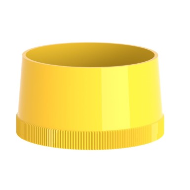 ZB4BZ1905 - Harmony XB4, Round guard for ? 40 Emergency stop, plastic, yellow, 63.5 mm - Schneider Electric - Harmony XB4, Round guard for ? 40 Emergency stop, plastic, yellow, 63.5 mm - Schneider Electric - 1