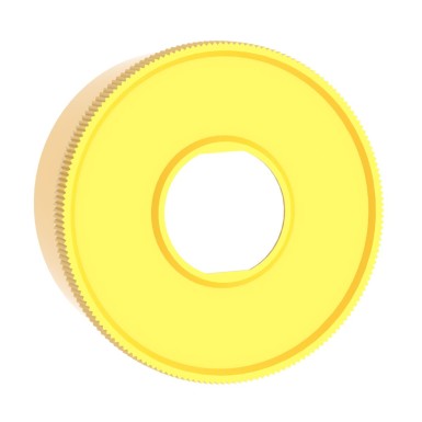 ZB4BZ1905 - Harmony XB4, Round guard for ? 40 Emergency stop, plastic, yellow, 63.5 mm - Schneider Electric - Harmony XB4, Round guard for ? 40 Emergency stop, plastic, yellow, 63.5 mm - Schneider Electric - 6