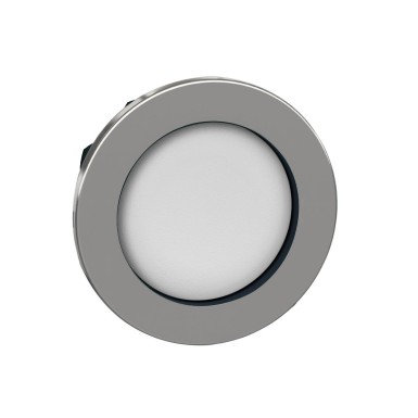 ZB4FA16 - Head for non illuminated push button, Harmony XB4, flush mounted white pushbutton recessed - Schneider Electric - Head for non illuminated push button, Harmony XB4, flush mounted white pushbutton recessed - Schneider Electric - 0