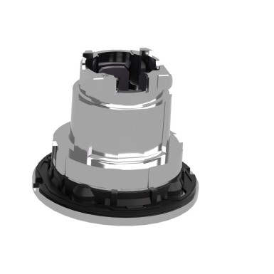 ZB4FA18 - Head for illuminated push button, Harmony XB4, metal, white flush mounted, 30mm, universal LED, for legend of insertion - Schneider Electric - Head for illuminated push button, Harmony XB4, metal, white flush mounted, 30mm, universal LED, for legend of insertion - Schneider Electric - 4