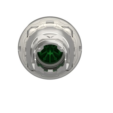 ZB4FA3 - Flush mounted push button head, Harmony XB4, metal, green, 30mm, spring return, unmarked - Schneider Electric - Flush mounted push button head, Harmony XB4, metal, green, 30mm, spring return, unmarked - Schneider Electric - 2