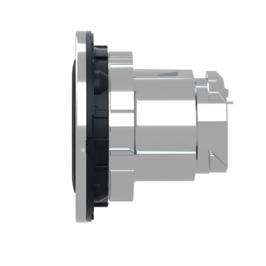 ZB4FA335 - Flush mounted push button head, Harmony XB4, metal, black, 30mm, spring return, marked DOWN ARROW - Schneider Electric - Flush mounted push button head, Harmony XB4, metal, black, 30mm, spring return, marked DOWN ARROW - Schneider Electric - 1