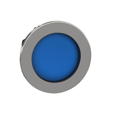 ZB4FA66 - Head for non illuminated push button, Harmony XB4, flush mounted blue pushbutton recessed - Schneider Electric - Head for non illuminated push button, Harmony XB4, flush mounted blue pushbutton recessed - Schneider Electric - 0