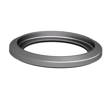 ZB4FBZ014 - Metal Ring, Harmony XB4, Liquid spray protective washer, for flush mounted, grey, 30mm, NEMA hole - Schneider Electric - Metal Ring, Harmony XB4, Liquid spray protective washer, for flush mounted, grey, 30mm, NEMA hole - Schneider Electric - 1