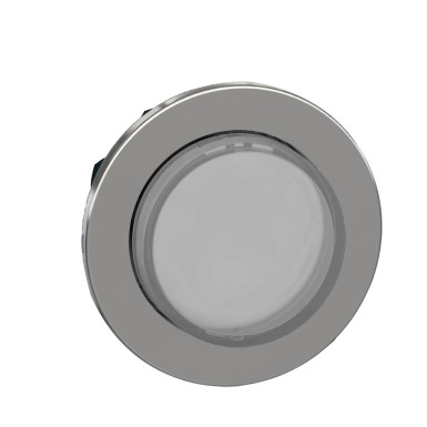 ZB4FH13 - Head for illuminated push button, Harmony XB4, flush mounted white projecting illum pushbutton integ - Schneider Electric - Head for illuminated push button, Harmony XB4, flush mounted white projecting illum pushbutton integ - Schneider Electric - 0