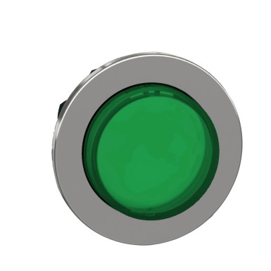 ZB4FH33 - Head for illuminated push button, Harmony XB4, flush mounted green projecting illum pushbutton integ - Schneider Electric - Head for illuminated push button, Harmony XB4, flush mounted green projecting illum pushbutton integ - Schneider Electric - 0