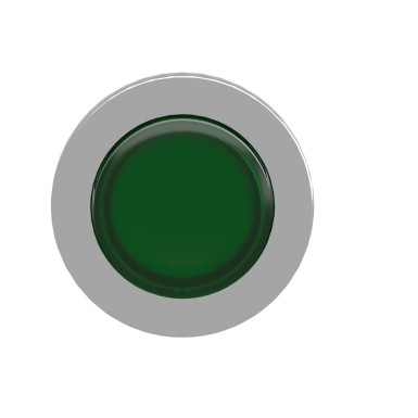 ZB4FH33 - Head for illuminated push button, Harmony XB4, flush mounted green projecting illum pushbutton integ - Schneider Electric - Head for illuminated push button, Harmony XB4, flush mounted green projecting illum pushbutton integ - Schneider Electric - 5