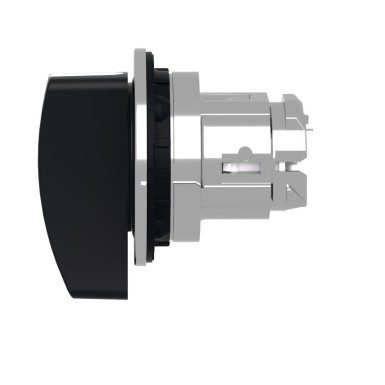 ZB4FJ5 - Head for selector switch, Harmony XB4, flush mounted black long handle 3 position return center - Schneider Electric - Head for selector switch, Harmony XB4, flush mounted black long handle 3 position return center - Schneider Electric - 2